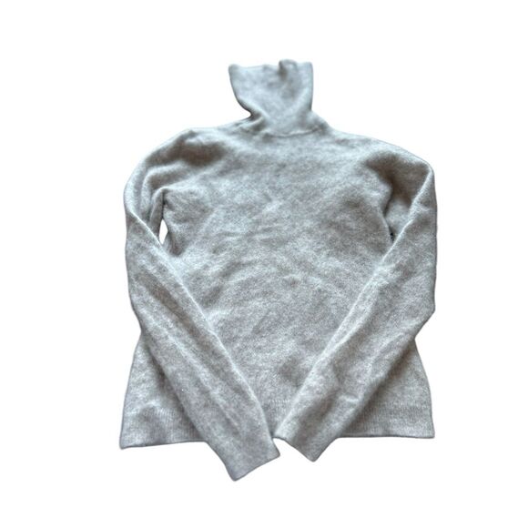 Charter club Women's Cashmere Turtleneck Sweater Beige Size XS - Picture 5 of 13